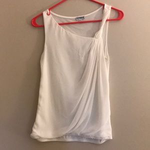 White Grecian Tank